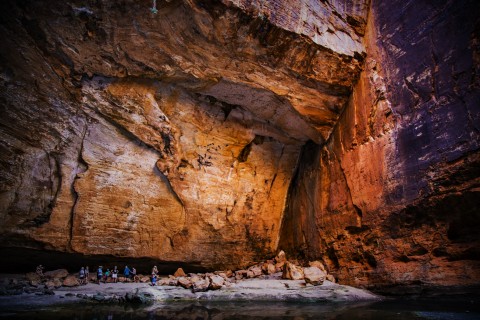 Sydney Symphony Orchestra Performs in Cathedral Gorge, Purnululu