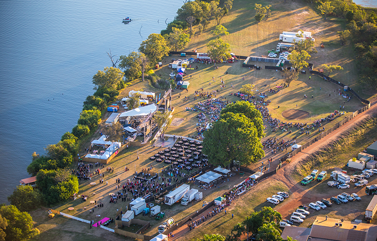 The Ord Valley Muster’s biggest party: Aviair HeliSpirit Kimberley Moon Experience