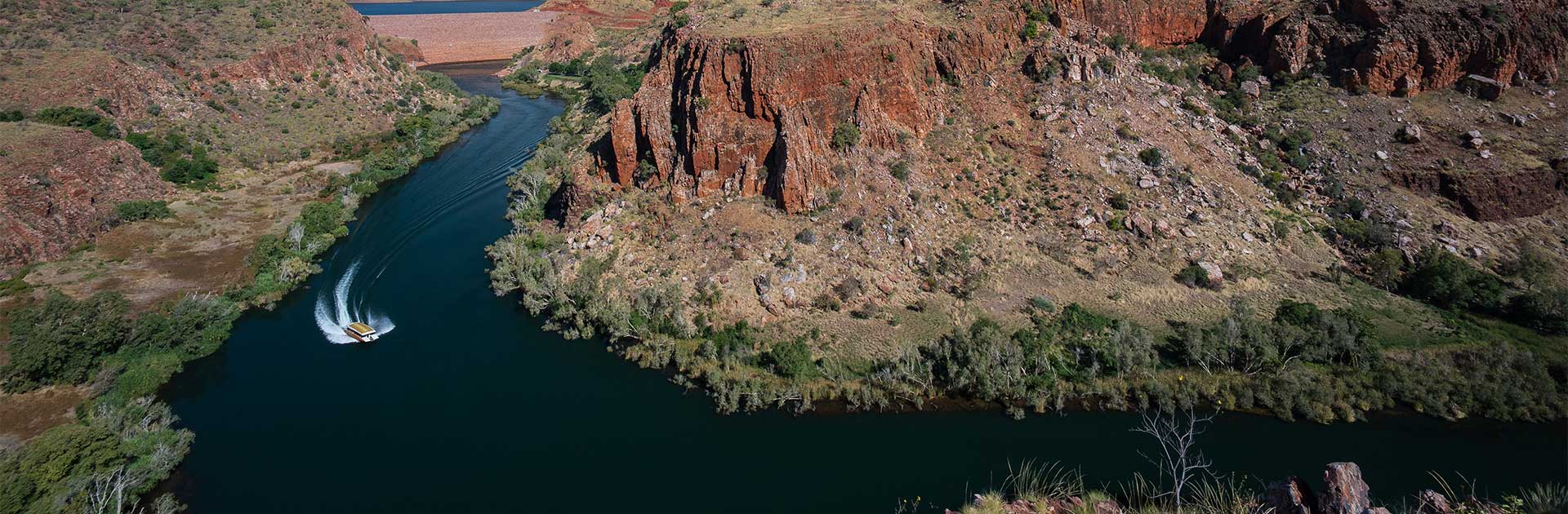 Ord River Elephant Rock And Ord River, Kununurra Carlton Ridge.